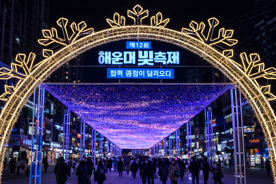 해운대 빛축제 이미지 2